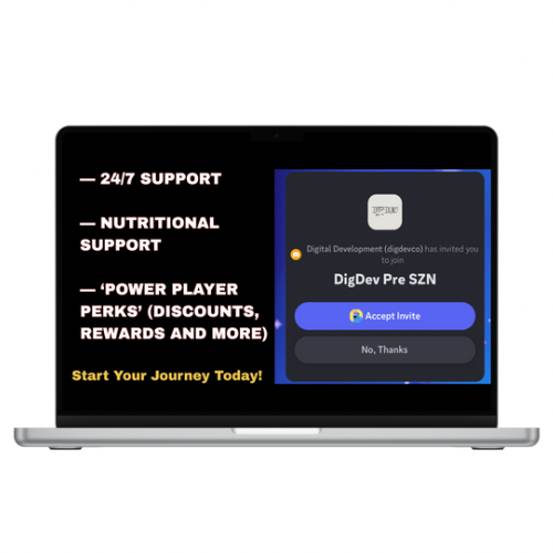 Pre-Szn POWER Pack – Elite Training Program for Footballers