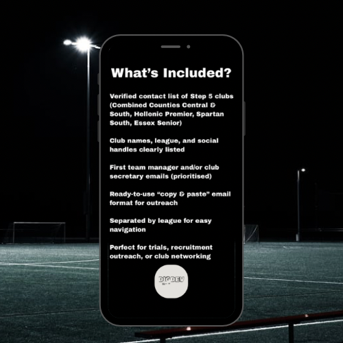 Step 5 Non-League Contact List (2025 Verified)