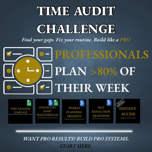 Time Audit Challenge